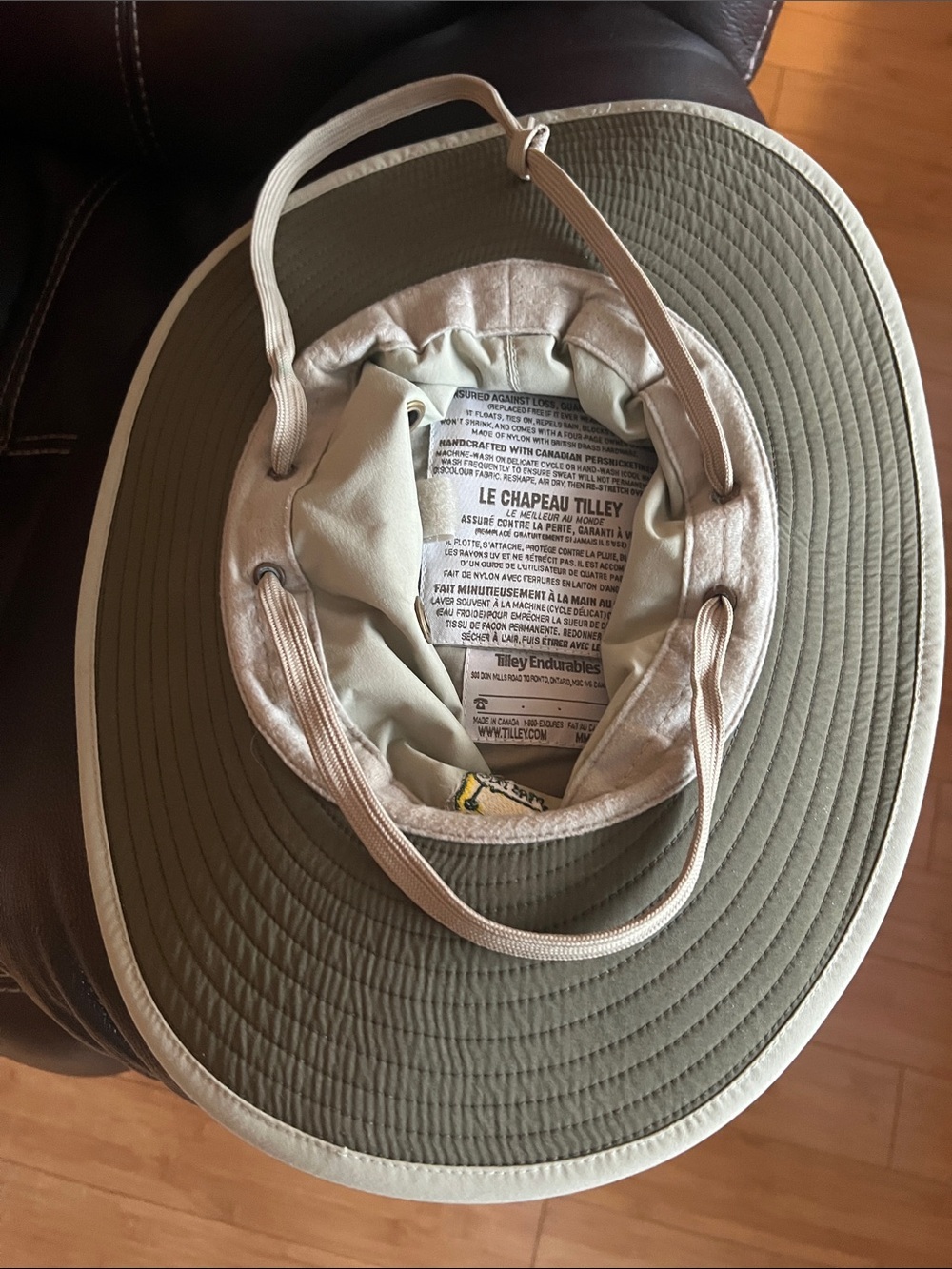Size 7 5/8 TILLEY Augusta National Masters Golf Tournament Boonie Hat - Picture 6 of 9